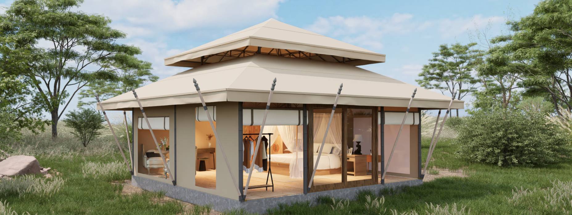 汉寿县户外野奢帐篷